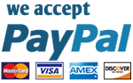 we accept paypal