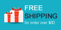 Free Shipping for order over $80